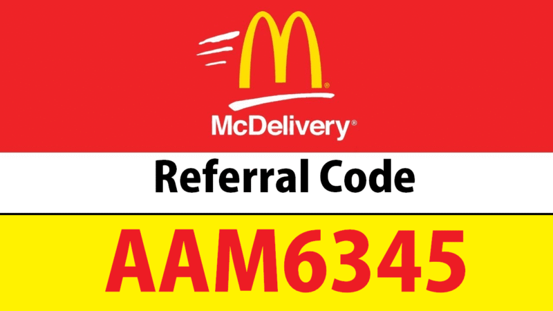 McDonald’s McDelivery Referral Code Free McVeggie Burger ₹0