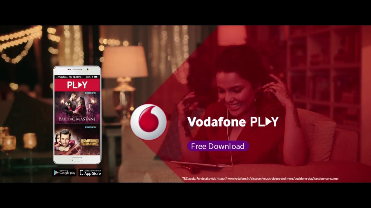 Download Vodafone Play App Get 400 MB data Free