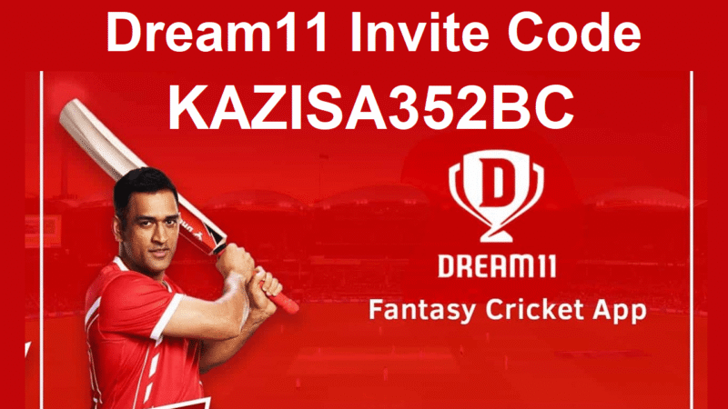 Download APK Dream11 Invite Code KAZISA352BC ₹250 Cash
