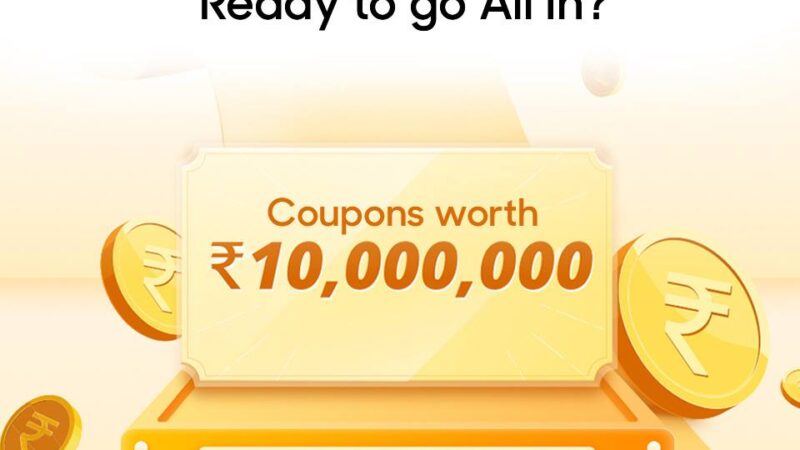 RealMe Anniversary Free RealMe 3 Pro Flash Sale Rs 1 + Coupon Rs 1000