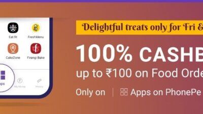 PhonePe Food Order Cashback Offers July 2019