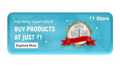 Flipkart SuperCoins Free Store at Just Rs 1 New Product Added