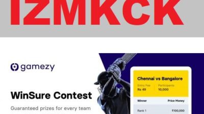 Download APK Gamezy Invite Code Free ₹150 Refer and Earn