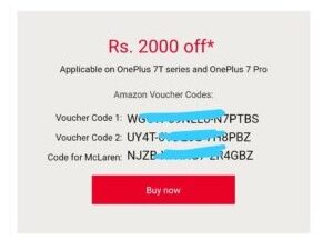 OnePlus Referral Code Get Flat ₹2000 Coupon Code January 2020