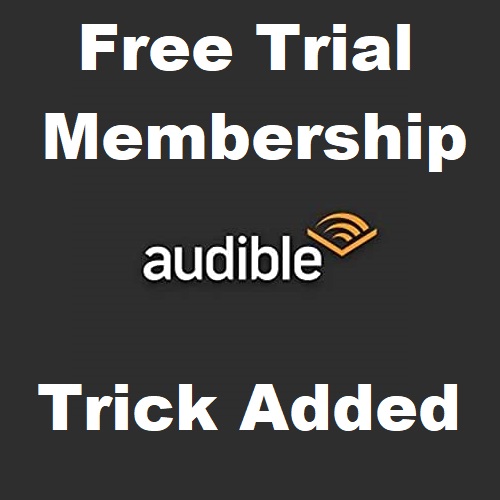 Amazon Audible Free Trial Membership for 90 Days worth ₹600 + 5 Free
