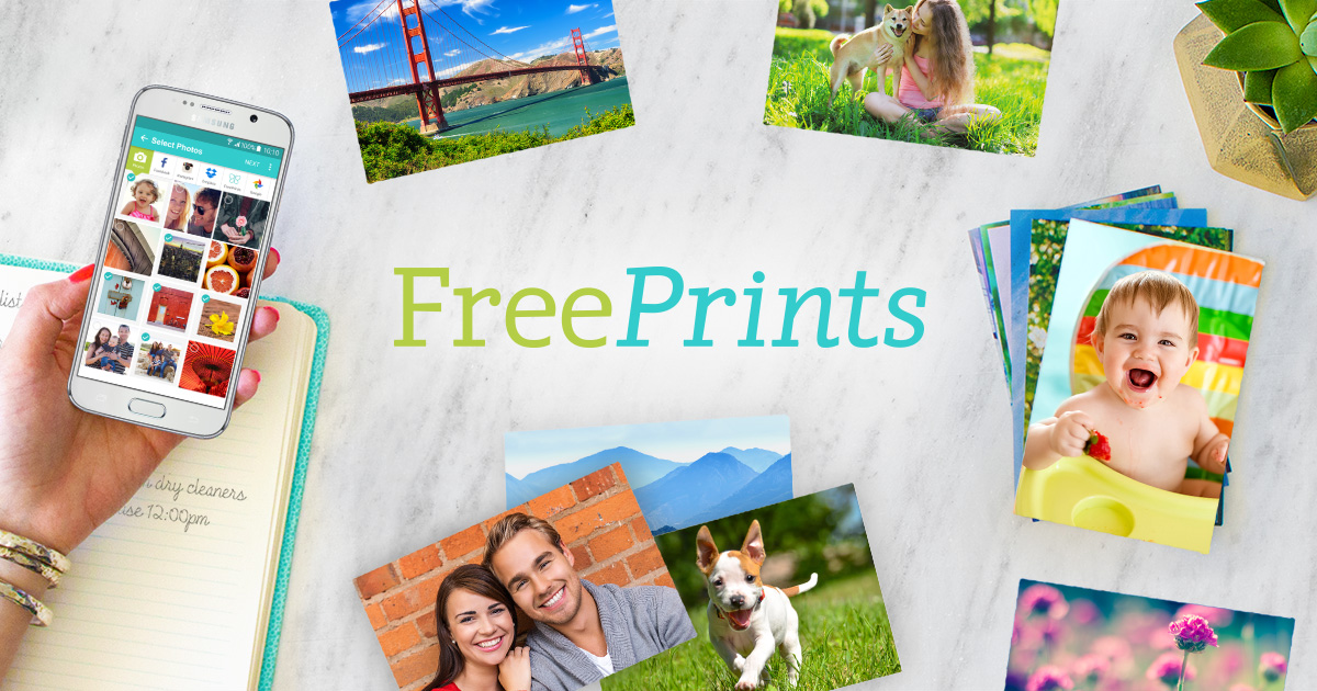 FreePrints Get 4×6 Free Photo Prints Using this App with Free Shipping
