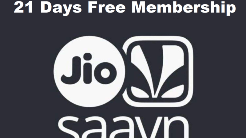 Jio Saavn 21 Days Free Premium Membership at ₹1