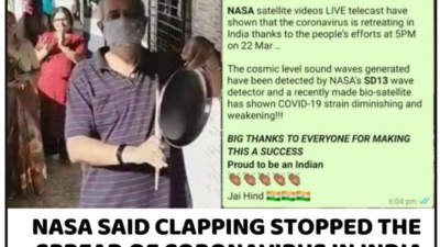 Nasa Satellite Video Live Telecast Janta Curfew Coronavirus Retreat India