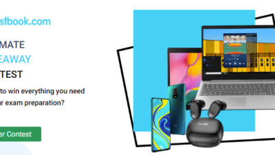 TestBook Ultimate Giveaway Contest Chance to Win Laptops, Free Pass...