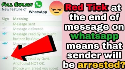 Whatsapp Red Tick Means Fake News Alert Government Action on Users