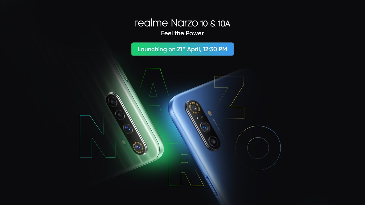 Buy RealMe Narzo 10 & 10 A Specification Price Details 21st April 2020