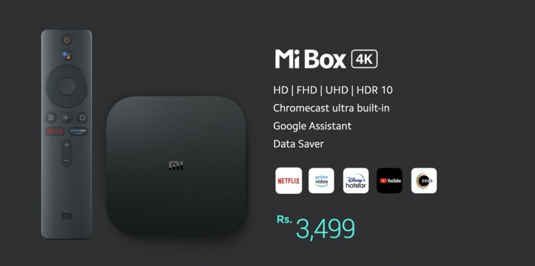 Buy Mi Box 4K in India Now make any TV, a Smart TV at ₹3499