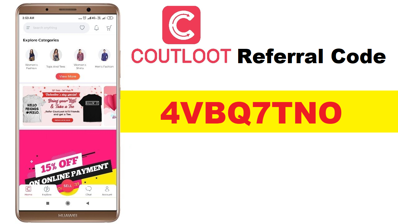 Download APK CoutLoot Referral Code Get Credit + Refer & Earn
