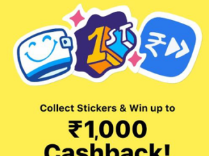 Paytm Digital Bharat | Paytm Collect Stickers & Win Free Cashback