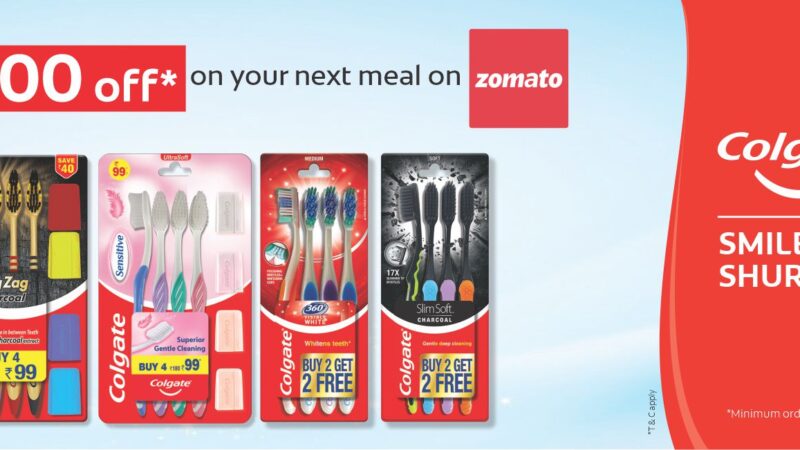 Colgate Zomato Offer Get Flat Rs 100 OFF Free Voucher