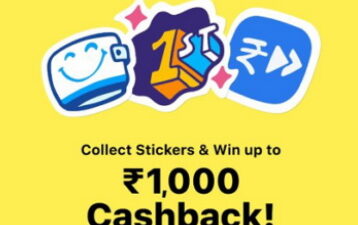 Paytm Cricket Fever Stickers Collect & Win Assured Upto ₹1000 Cashback