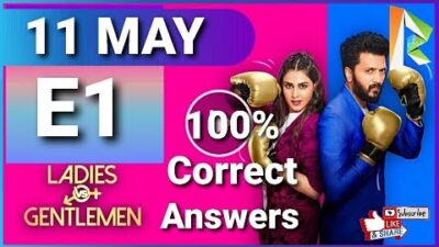 Flipkart Ladies vs Gentlemen Quiz Answers 2021