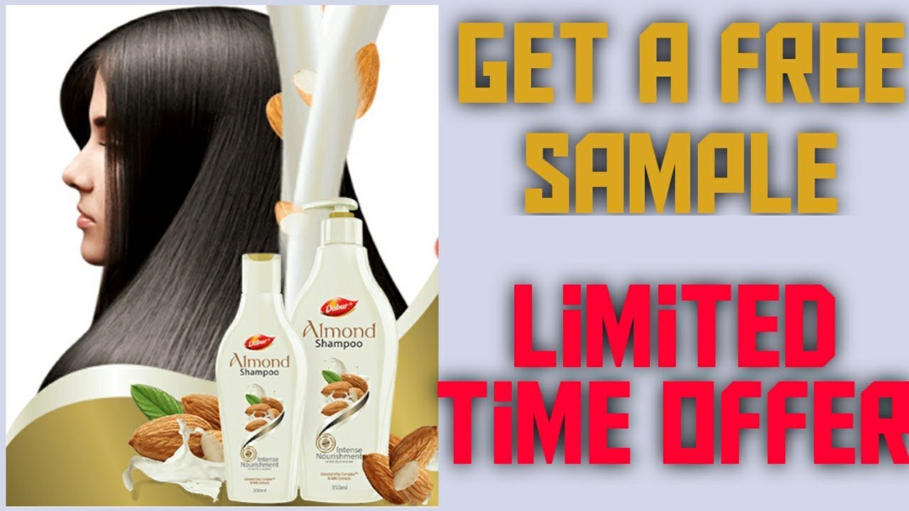 How to Get Free Sample of Dabur Almond Shampoo