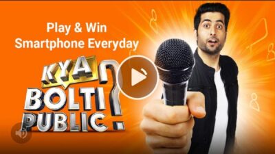Flipkart Kya Bolti Public Quiz Answers Today