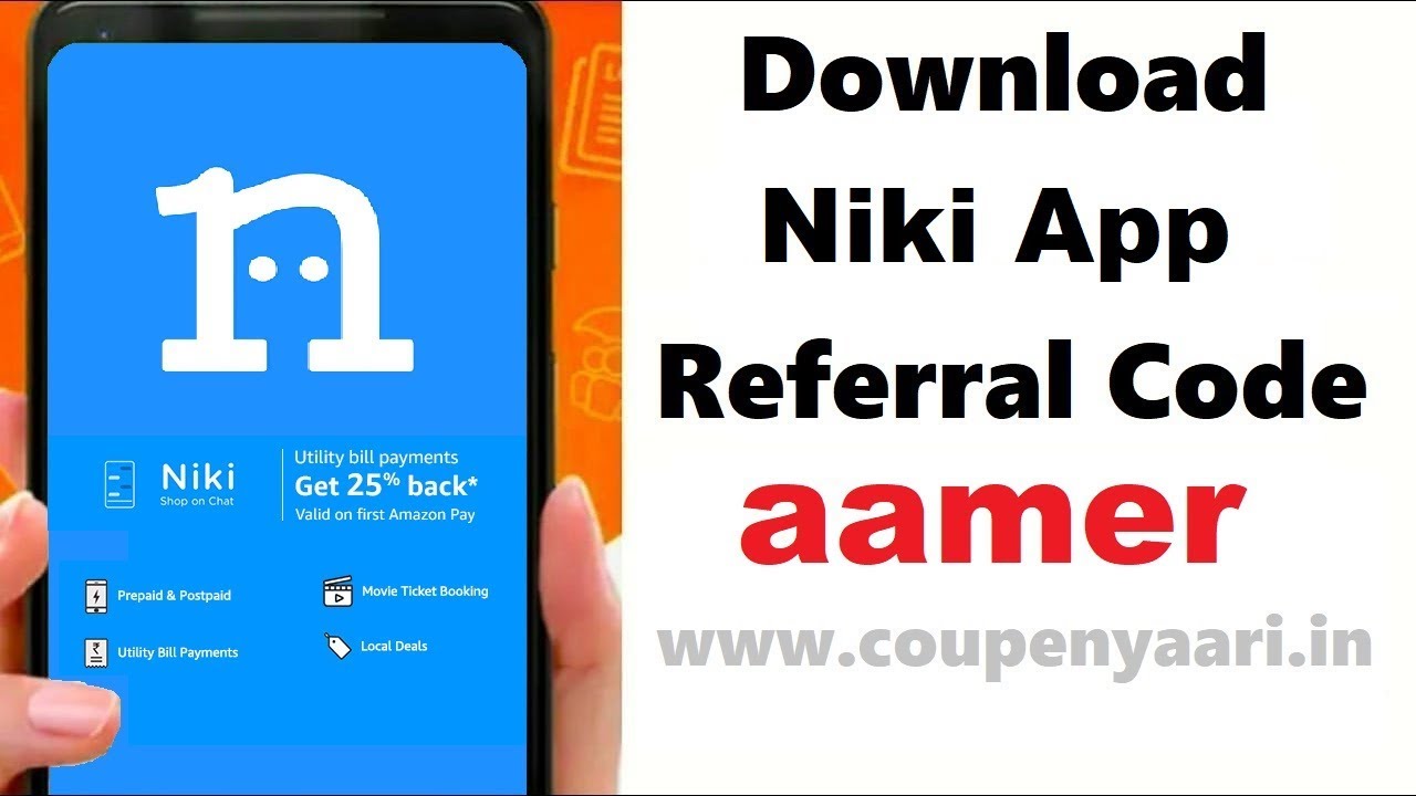 Niki Referral Code (aamer) 50% OFF Niki Drop The Price Get Product for Free
