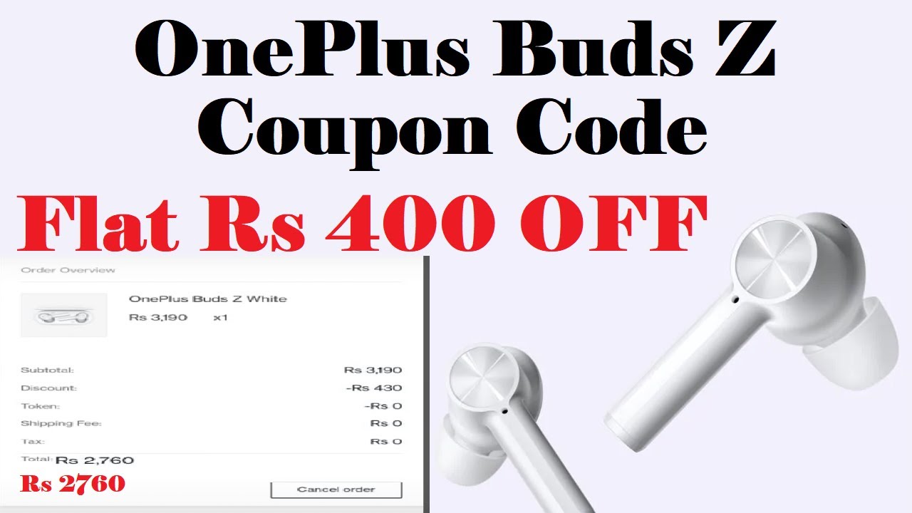 Oneplus Buds Z Coupon Code