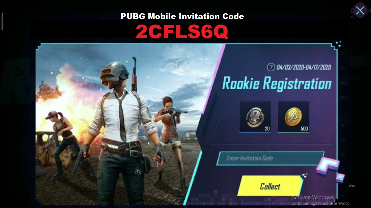 PUBG Mobile Invitation Code Use Collect A Permanent EPIC Outfit Free