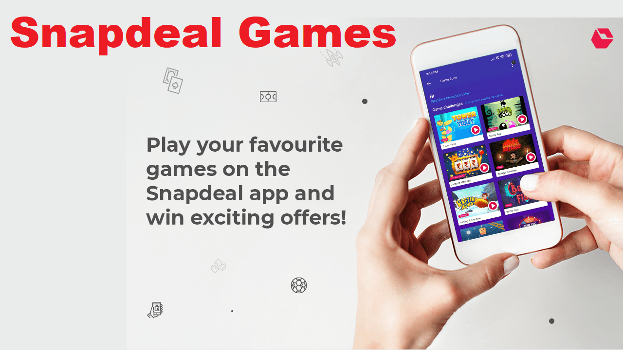 Snapdeal Games Trick Play the Game Earn Free ₹100 for Online Shopping