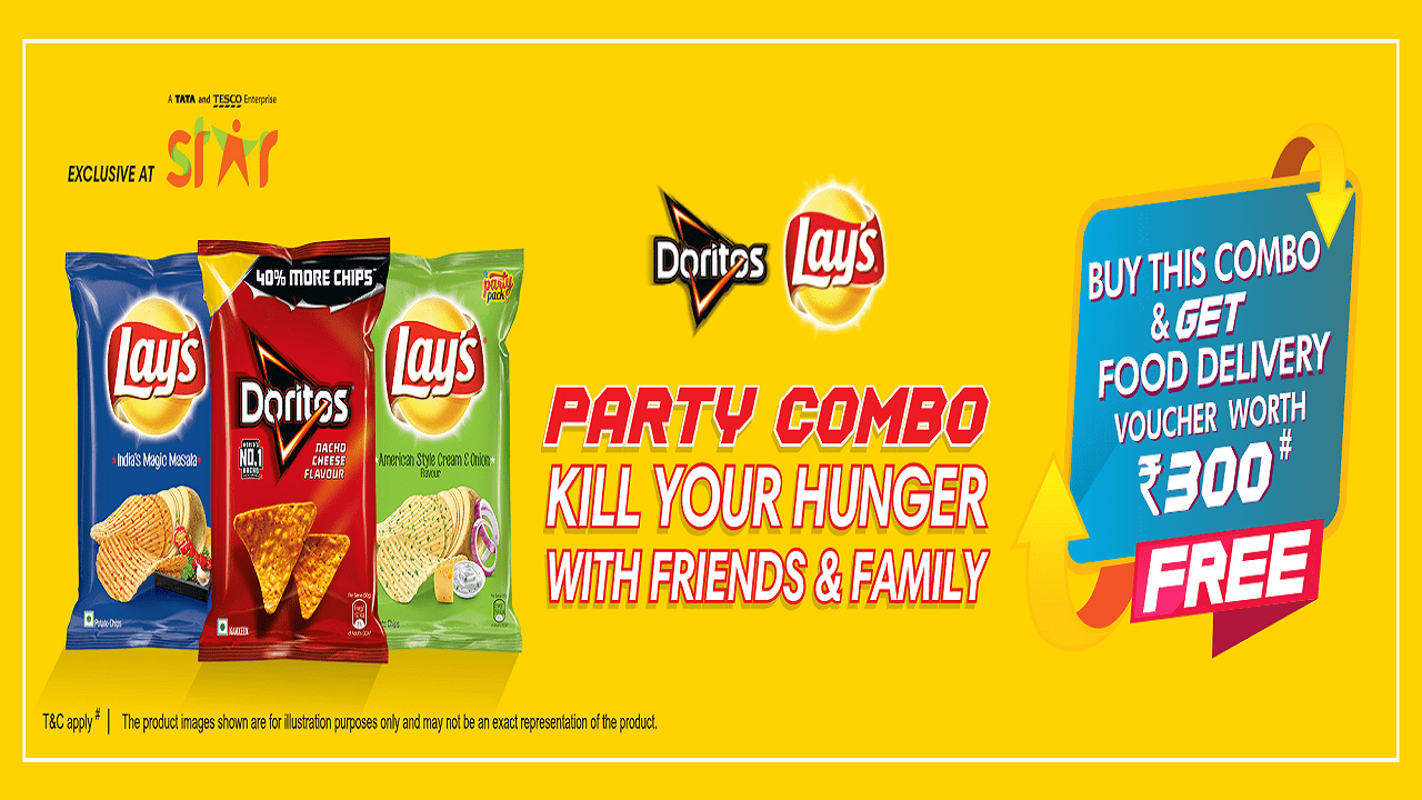 Doritos Lays Party Combo Offer Get Free Zomato Vouchers