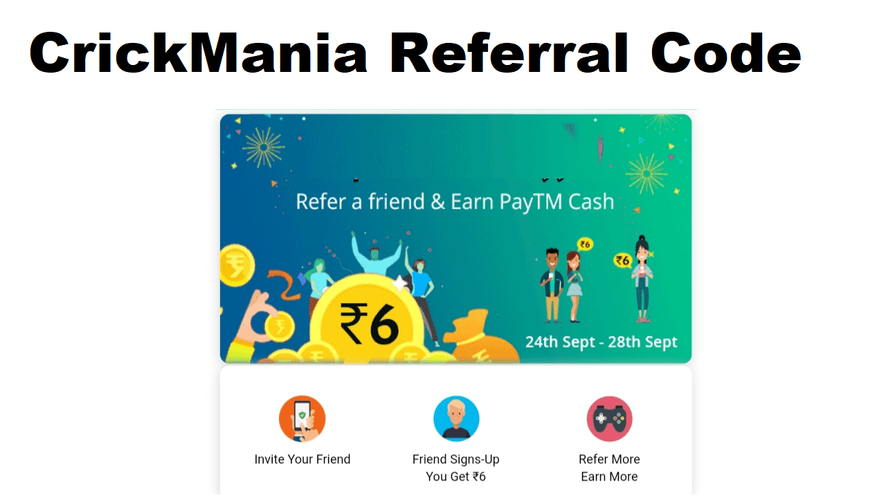 Download APK CrickMania Referral Code Refer & Earn Free Paytm Cash