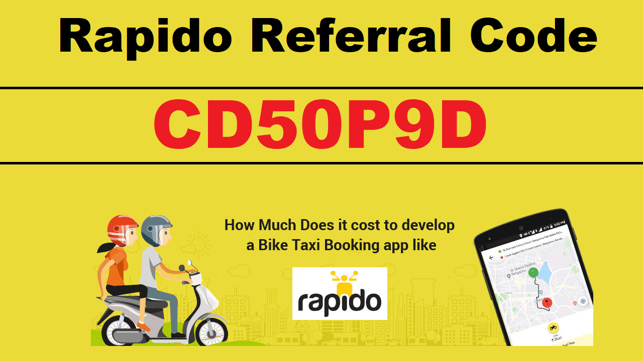 Download APK Rapido Referral Code Get Free Rides + Refer and Earn