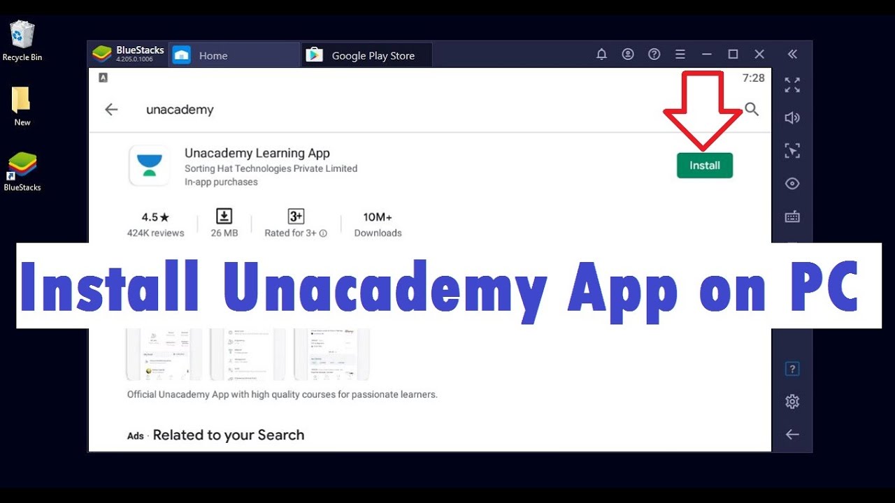 Download APK Unacademy Learning App Download for PC Windows 7/10