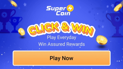 Flipkart Click and Win Free Gift Card Rs 2500 Using Free Supercoins