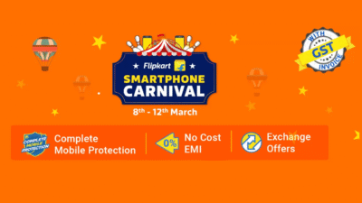 Samsung Carnival Sale on Flipkart 8th - 12th March 2021