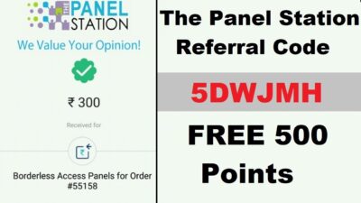 The Panel Station Referral Code Earn Unlimited Paytm Cash Trick 2021