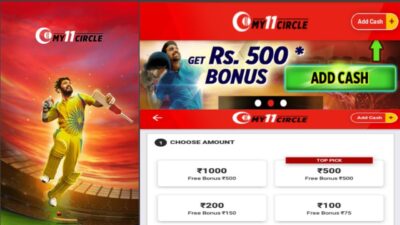 {No KYC}Download APK My11Circle Referral Code Refer and Earn Money