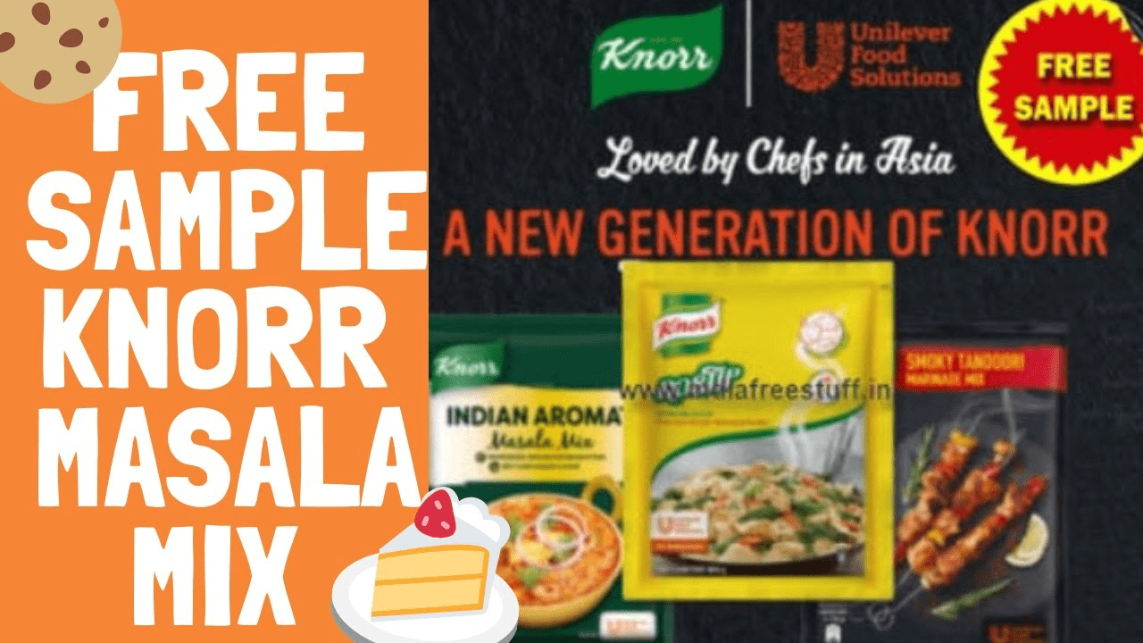 How to Get Free Sample Konrr Masala Mix Unileverfood