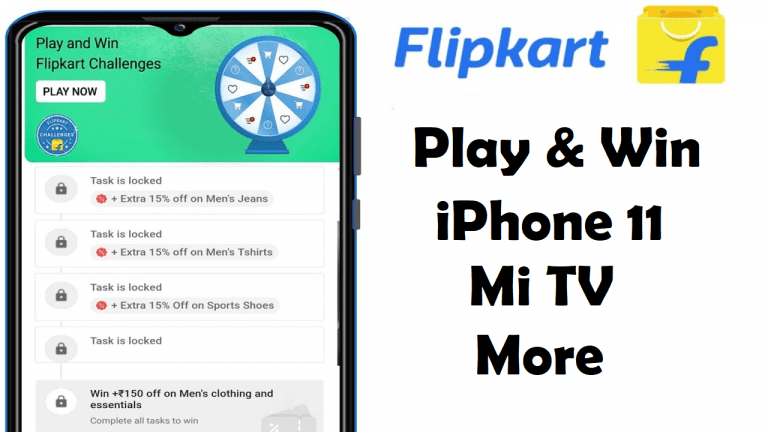Play Flipkart Challenges Win iPhone 11, Mi TV & More