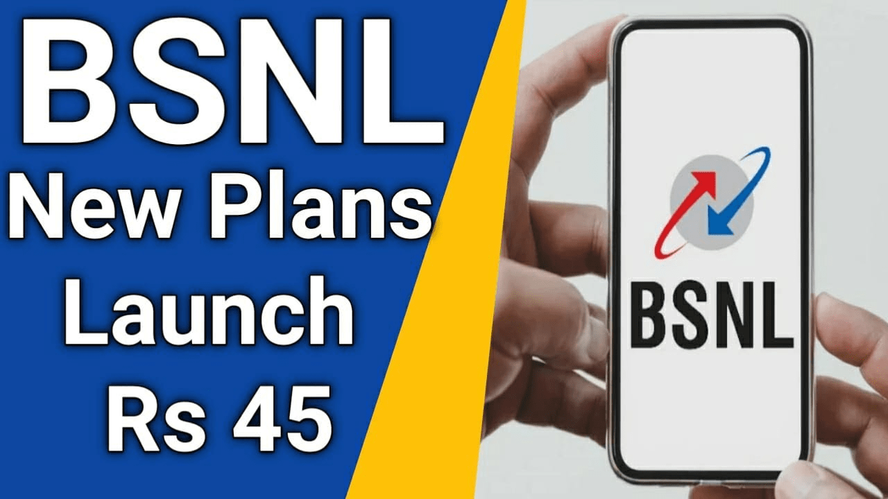 BSNL 45 Plan Get Unlimited Calling & 10GB +100 SMS for 45 Days
