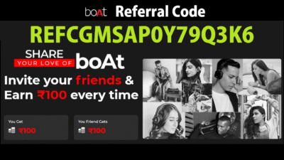 Download APK Boat Referral Code Earn Free Rs 100 + Refer & Earn