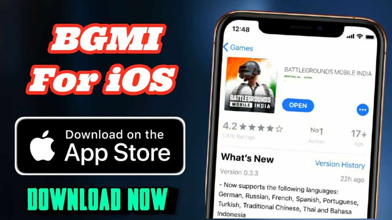 {Official}Download BGMI iOS Link | Battleground Mobile India