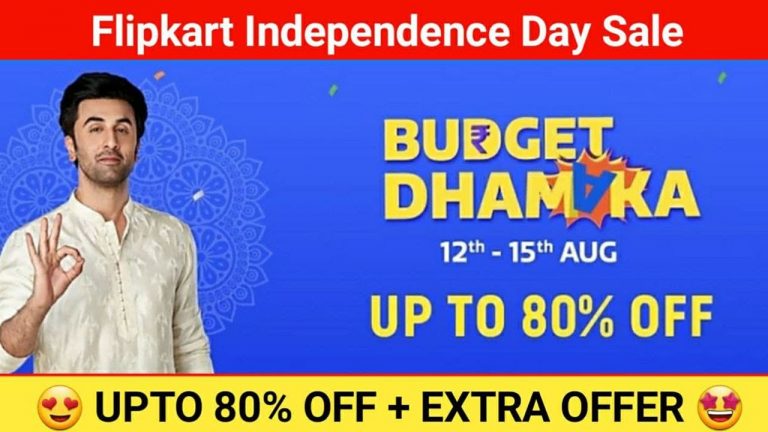 Flipkart Budget Dhamaka Sale 2021 | Upto 80% OFF & 10% RBI Discount