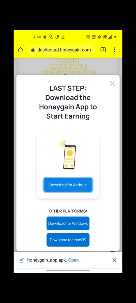 HoneyGain App Download APK Referral Code Coupon Code HoneyGain App