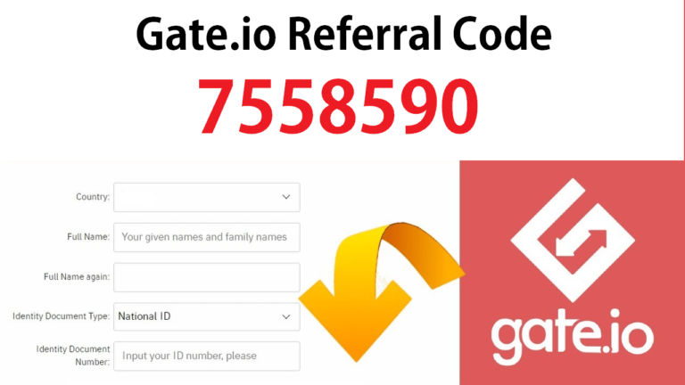 Gate.io Referral Code to Earn Upto 100% Cashback on Trading Fee