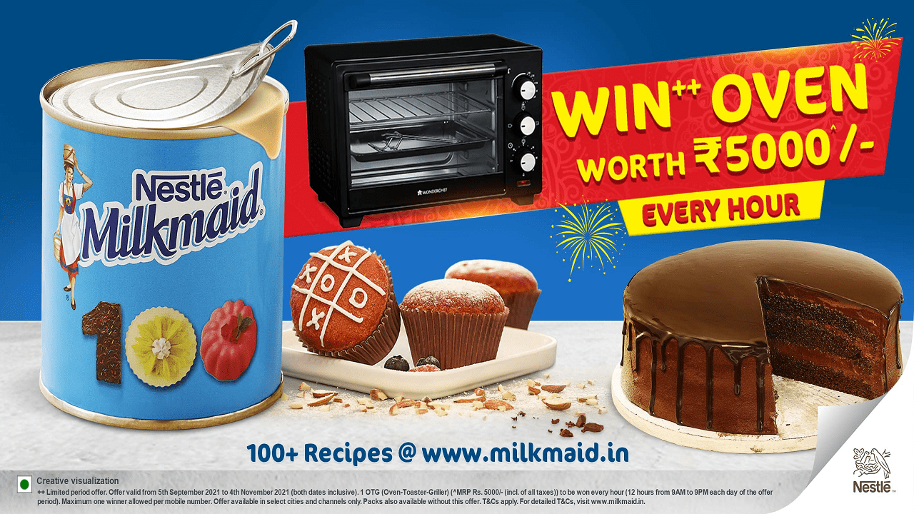 Nestle Milkmaid Contest 2021 Lot Number Win Microwave