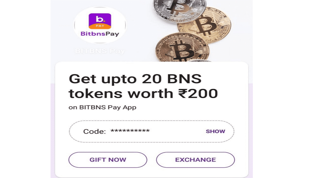 PhonePe BitBNS Free Tokens worth ₹200 + Refer & Earn