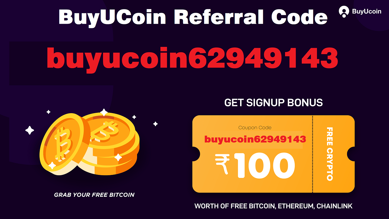 BuyUcoin Referral Code Get Free ₹150 Use Promo Code