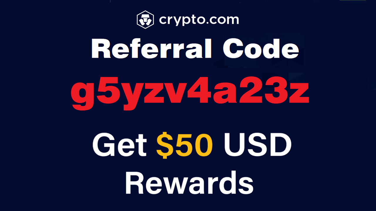 Crypto Referral Code g5yzv4a23z Earn Free $25 Refer & Earn