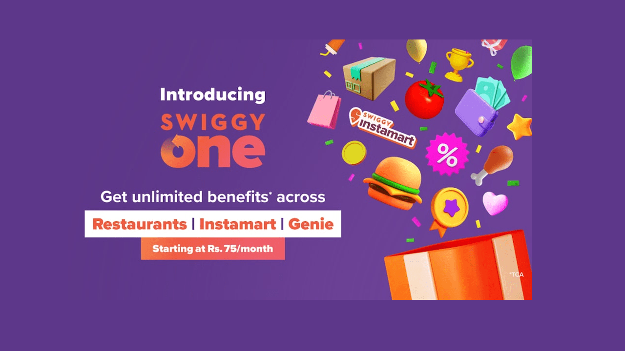 Swiggy One Membership Starting ₹75 Unlimited Free Delivery