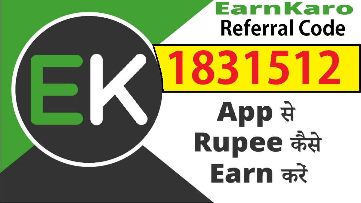 EarnKaro Referral Code Get 10% Commission Free Cash Bonus
