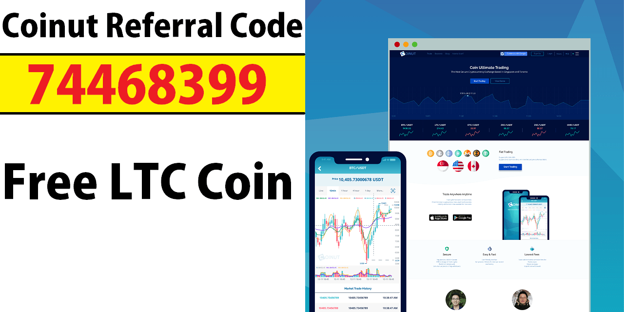 Download APK Coinut Referral Code 74468399 Free LTC Coin
